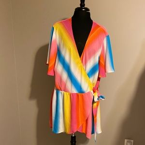 Ashley Stewart 100% polyester beautiful top size 18/20